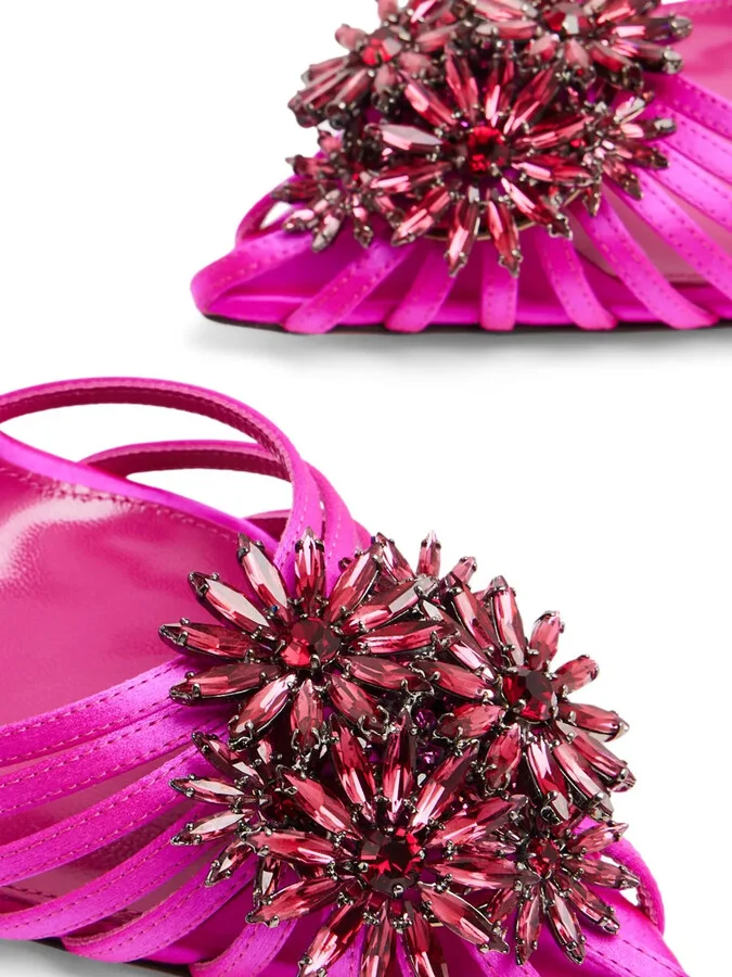 Margarita 105mm crystal-embellished pumps - Image 4
