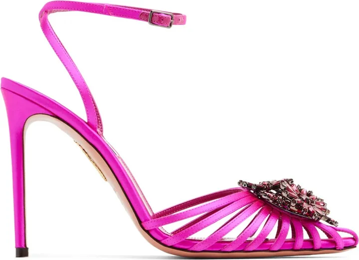 Margarita 105mm crystal-embellished pumps