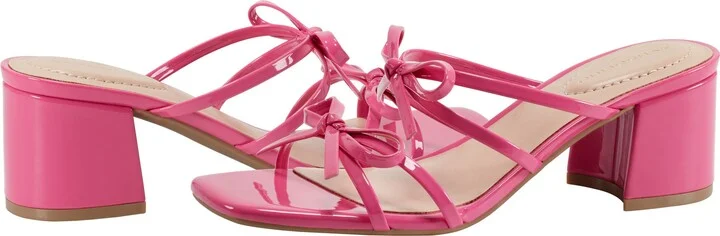 Margil Block Heel Bow Sandal - Image 7