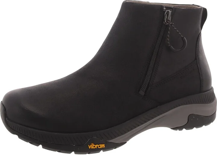 MARGO Womens Leather Round toe Ankle Boots