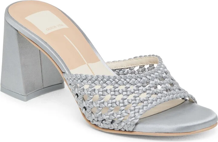 Light Blue Woven Satin