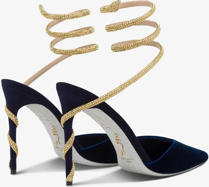 Margot 105 Velvet Pumps - Image 2
