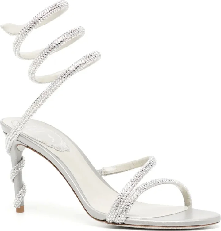 Margot 80mm crystal-embellished sandals - Image 2