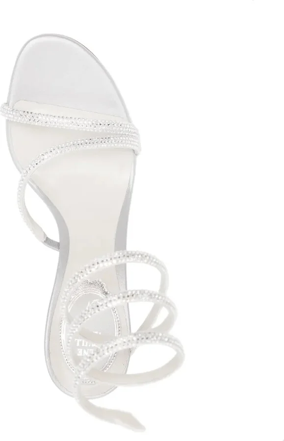 Margot 80mm crystal-embellished sandals - Image 4