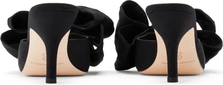 Margot 80mm moire mules - Image 3
