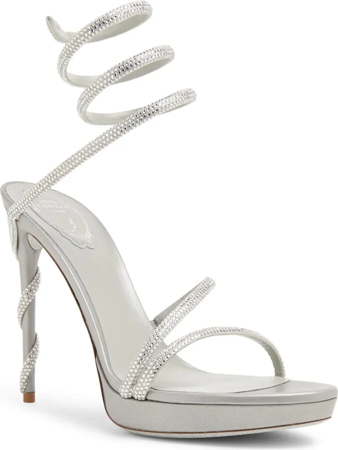 Margot crystal 120mm platform sandals - Image 2