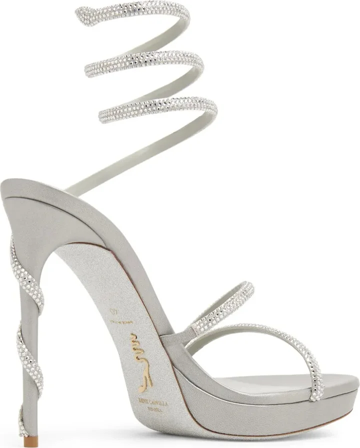 Margot crystal 120mm platform sandals - Image 3