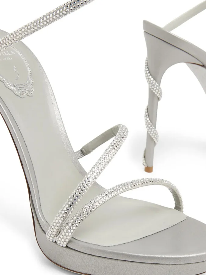 Margot crystal 120mm platform sandals - Image 5
