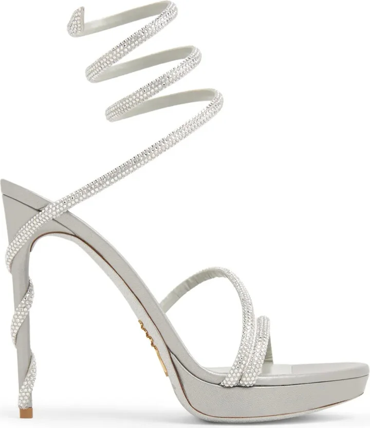 Margot crystal 120mm platform sandals