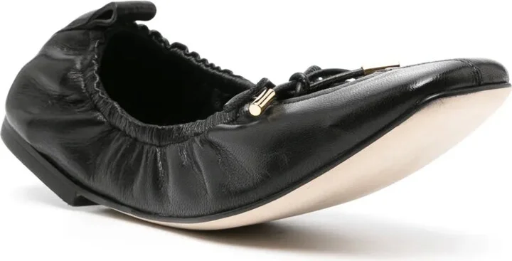 Margot leather ballerina shoes - Image 2