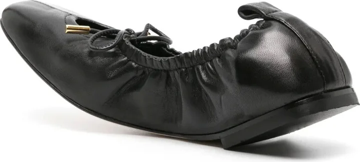 Margot leather ballerina shoes - Image 3