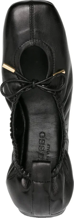 Margot leather ballerina shoes - Image 4