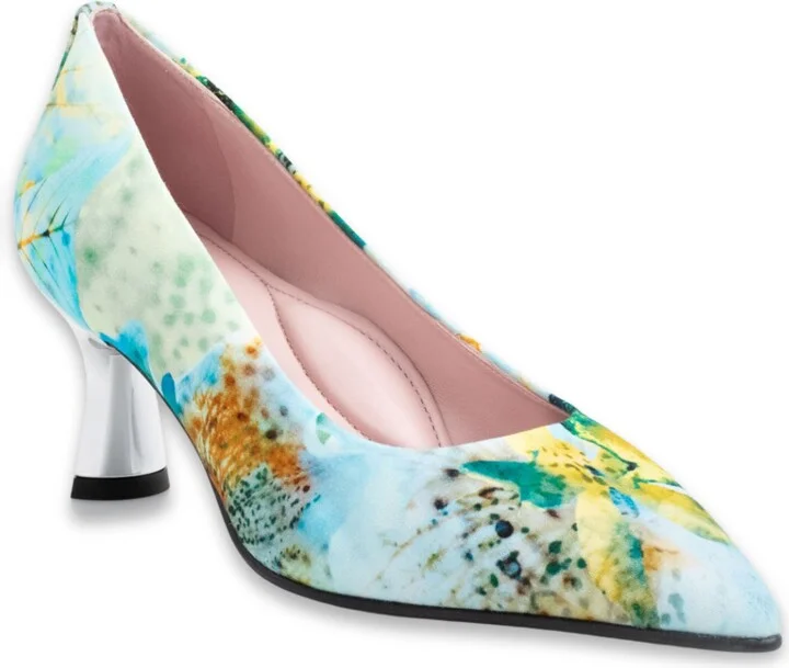 Blue Floral Print