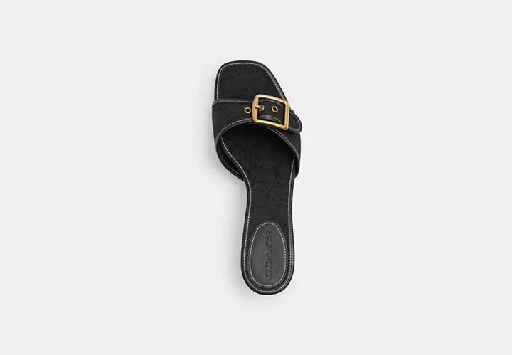 Margot Sandal In Signature Jacquard - Image 5