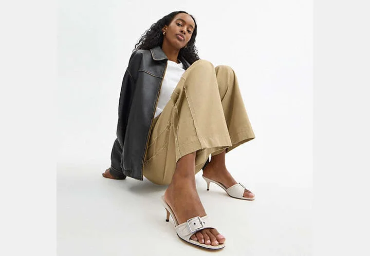 Margot Sandal In Signature Jacquard - Image 6