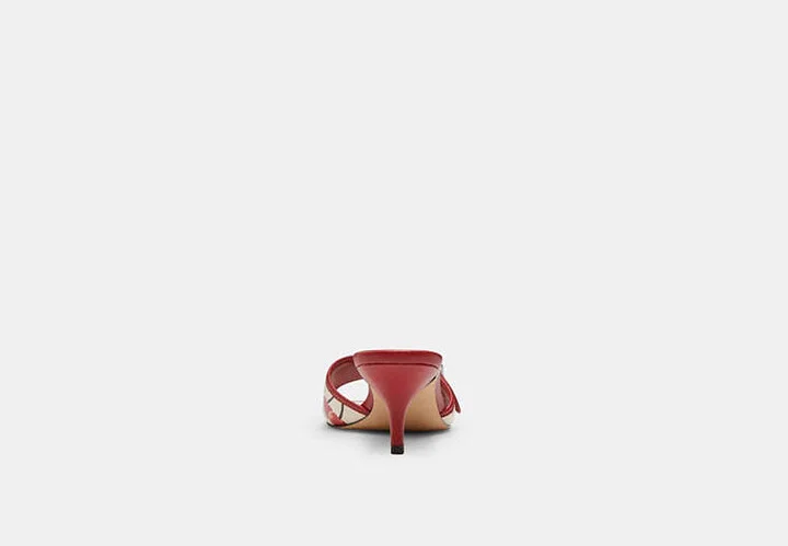 Margot Sandal With Cherry Print - Image 5
