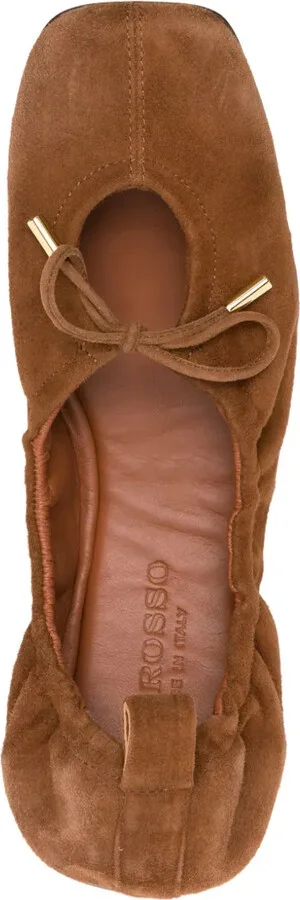 Margot suede ballerina shoes - Image 4