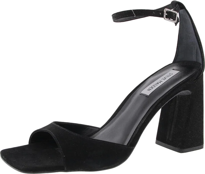 Margot Womens Buckle Nubuck Ankle Strap