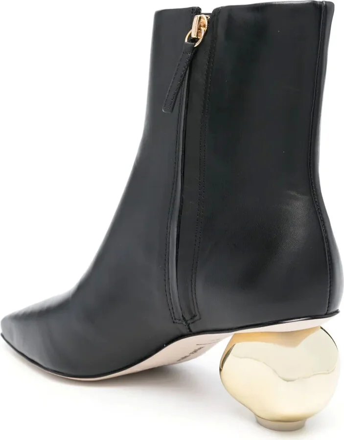 Mari 50mm leather boots - Image 3