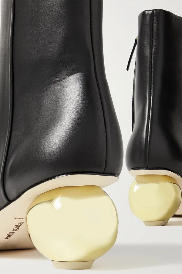 Mari leather ankle boots - Image 4
