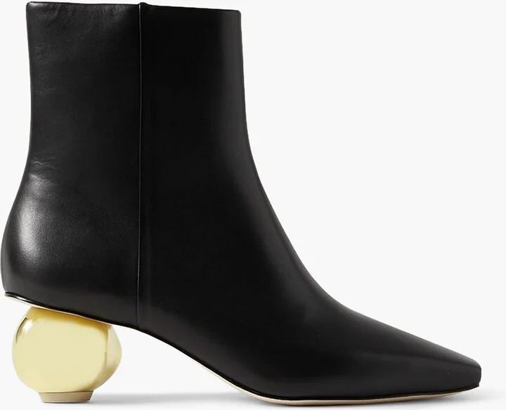 Mari leather ankle boots