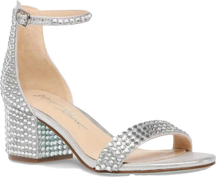 Mari Womens Ankle Strap Open Toe Heel Sandals