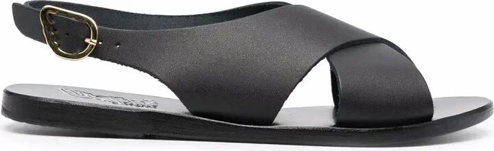 Maria crossover-strap sandals