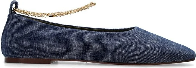 Maria Luca Chain Accent Ballet Flats