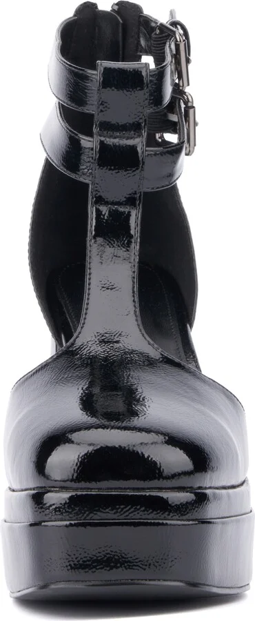 Maria Platform Ankle Strap Pump - Wide Width - Image 2
