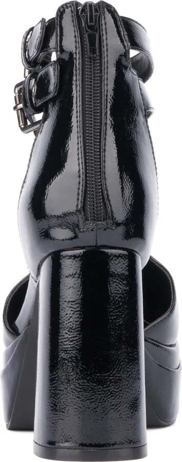 Maria Platform Ankle Strap Pump - Wide Width - Image 3