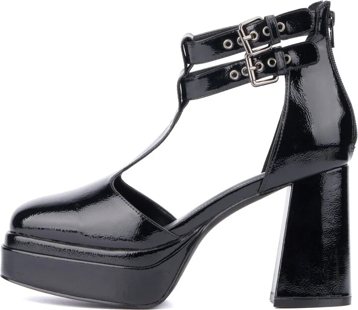Maria Platform Ankle Strap Pump - Wide Width - Image 8