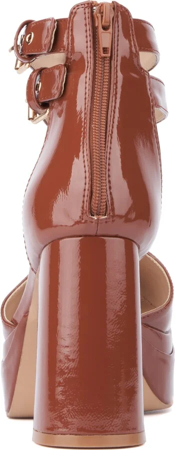 Maria Platform Ankle Strap Pump - Wide Width - Image 9