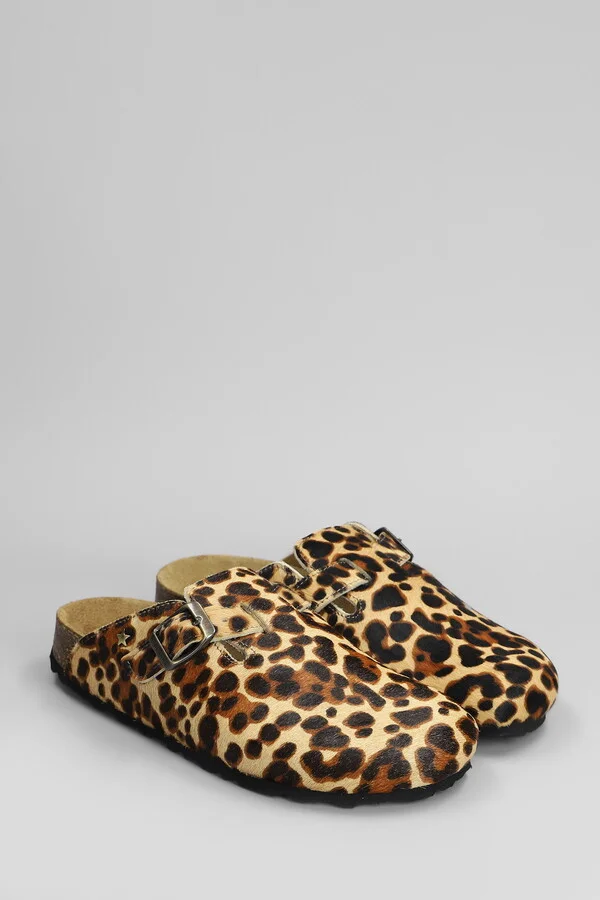 Maria Slipper-mule In Animalier Pony Skin - Image 2