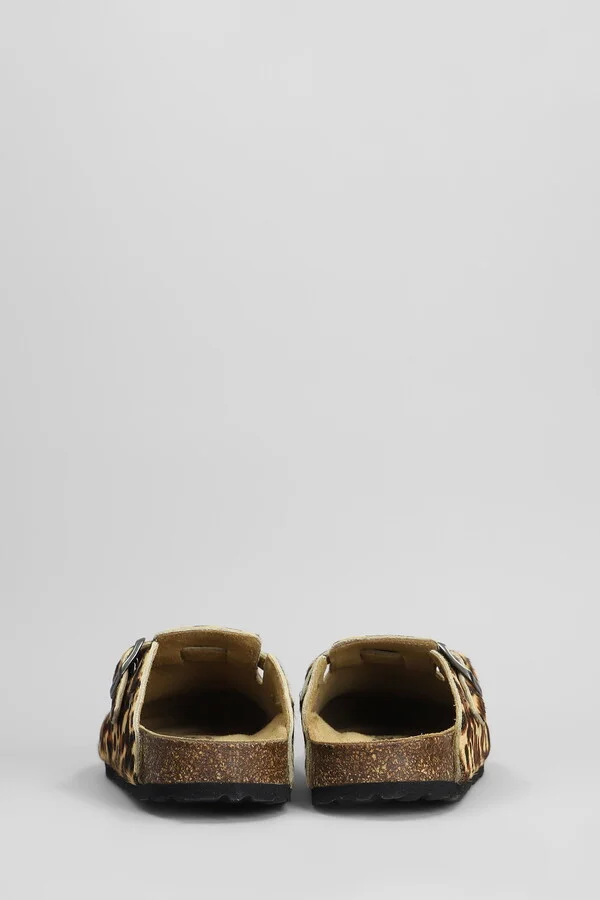 Maria Slipper-mule In Animalier Pony Skin - Image 4