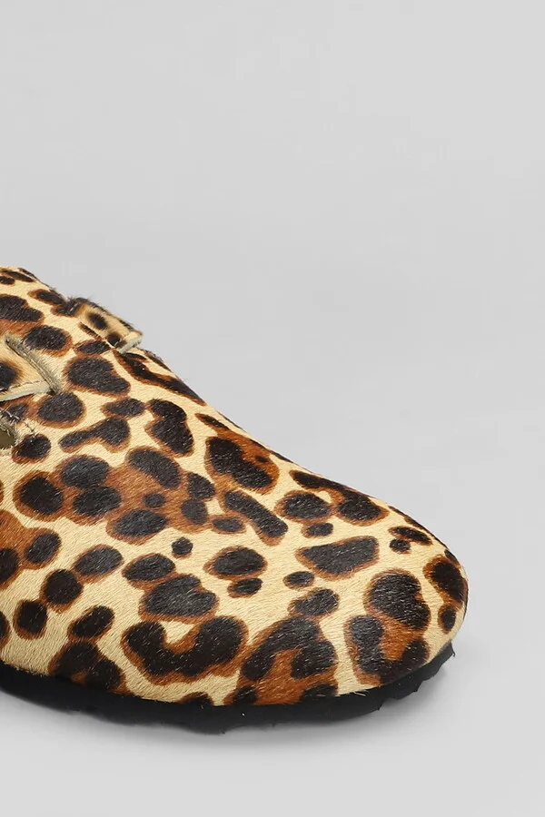 Maria Slipper-mule In Animalier Pony Skin - Image 5
