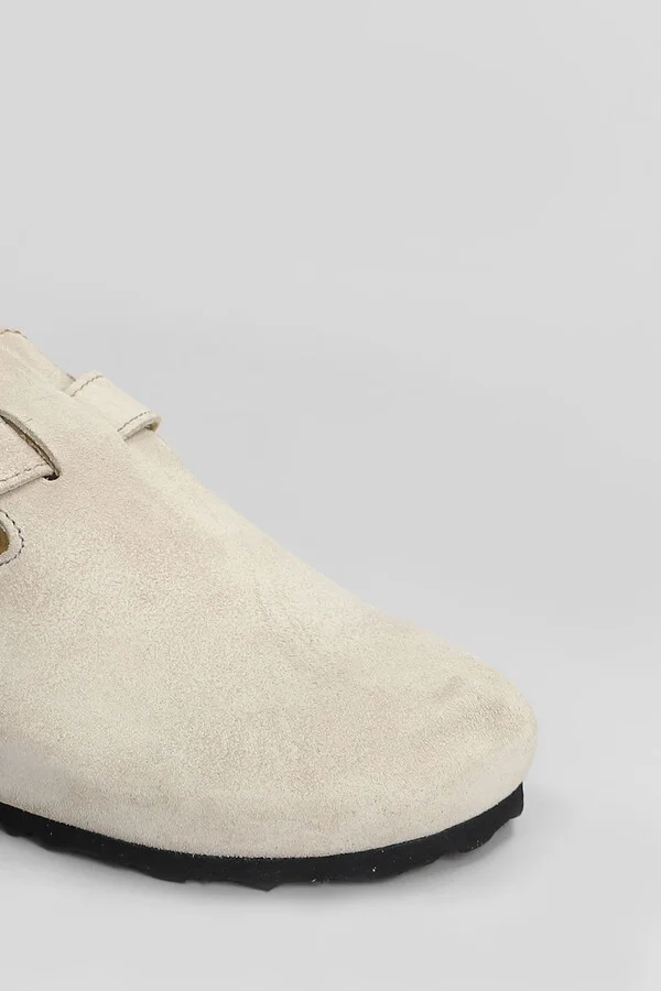 Maria Slipper-mule In Grey Suede - Image 5