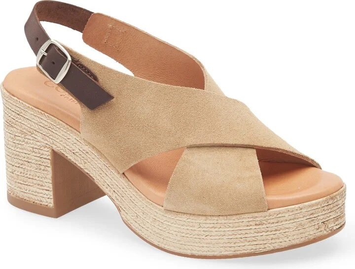 Marianne Slingback Platform Sandal