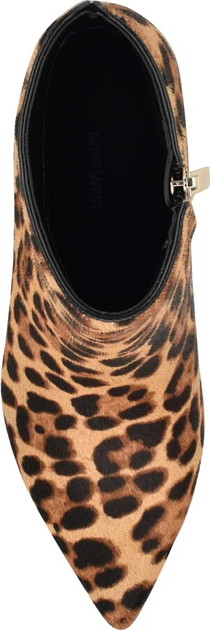 Maribu Leopard Print Genuine Calf Hair Bootie - Image 3