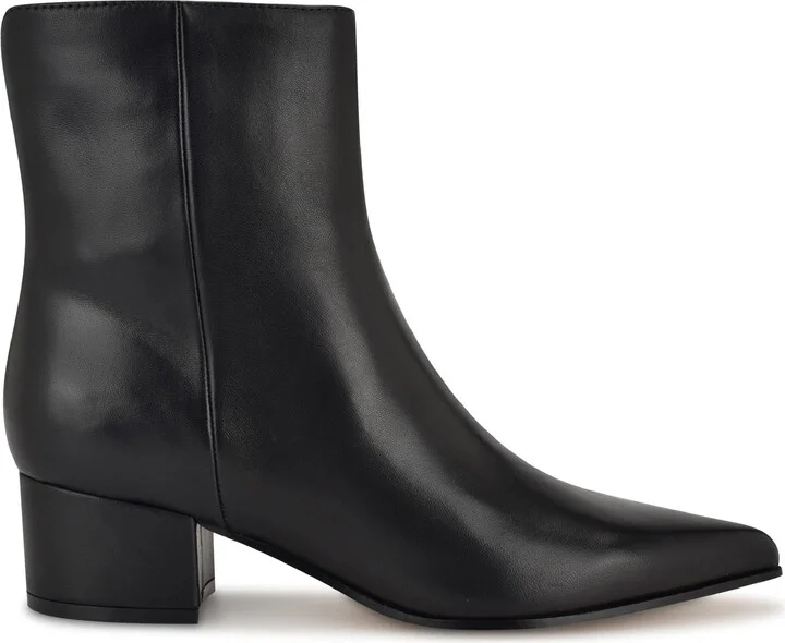Maribu Pointed Toe Bootie - Image 8