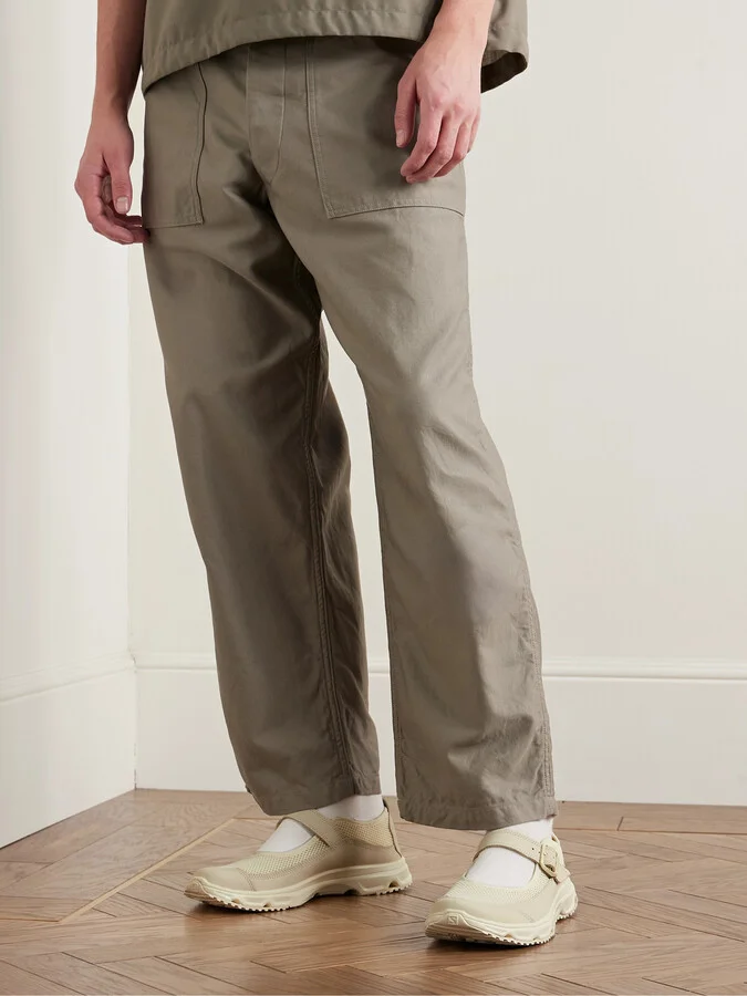 Marie-Jeanne Nubuck-Trimmed Mesh Sneakers - Image 2