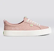 Marie Kondo OCA Low Rose Canvas Contrast Thread Sneaker Men - Image 9