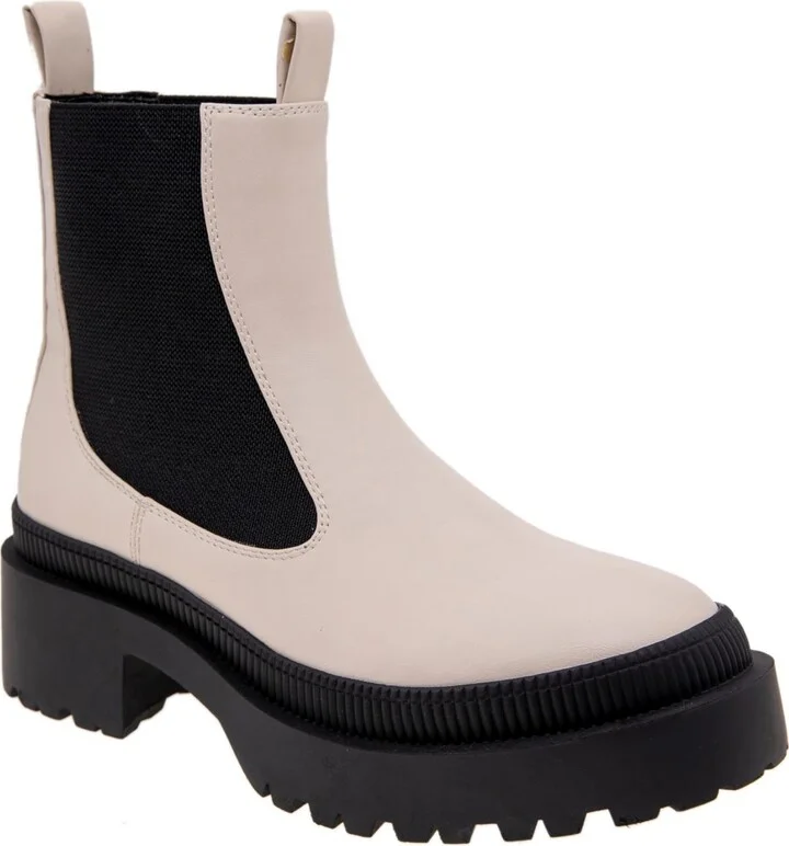 Marie Womens Faux leather Pull-on Chelsea Boots