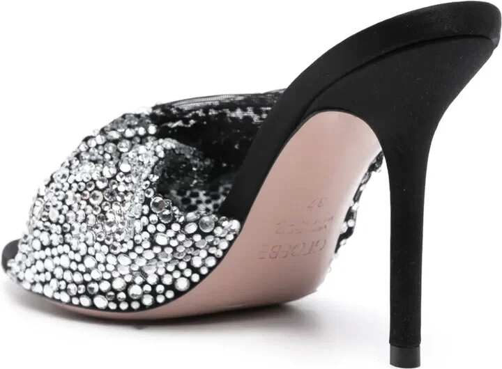 Mariel 100mm crystal-embellished sandals - Image 3