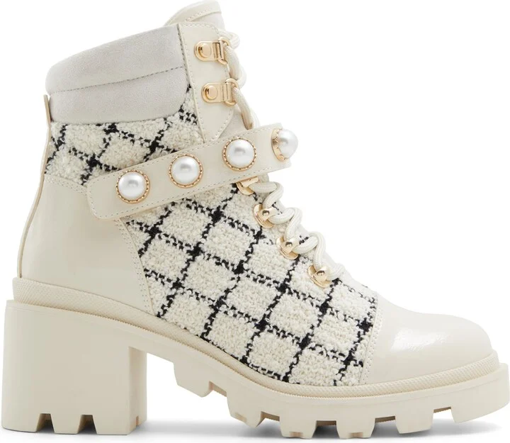 Mariette Tweed Platform Bootie - Image 3