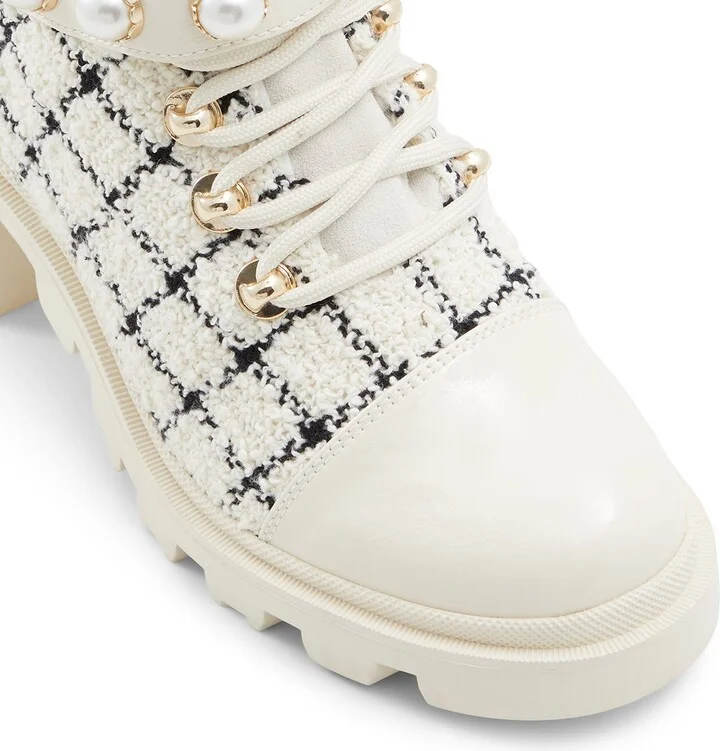 Mariette Tweed Platform Bootie - Image 5