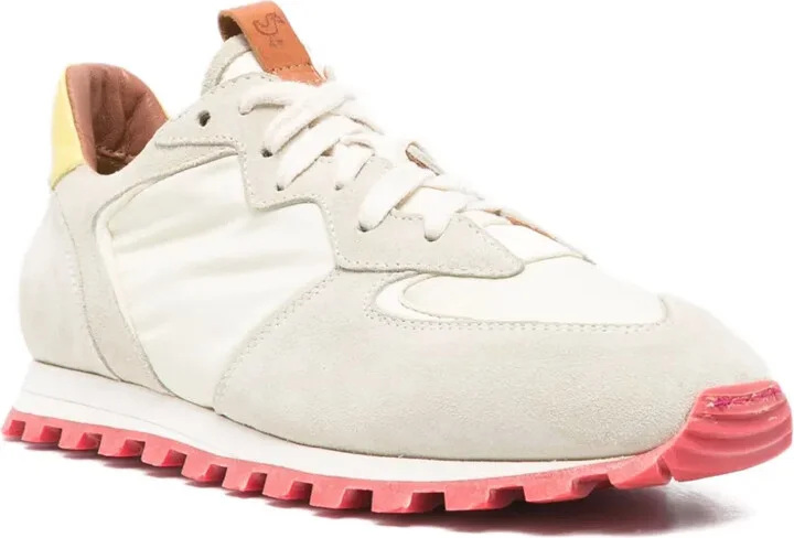 Marika suede panelled sneakers - Image 2