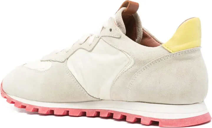 Marika suede panelled sneakers - Image 3