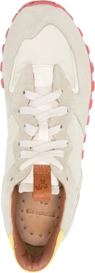 Marika suede panelled sneakers - Image 4