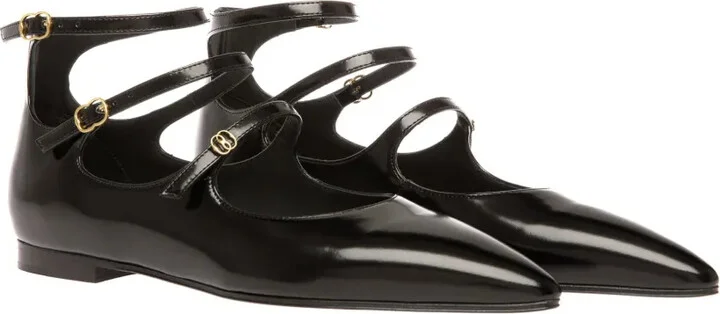 Marilou patent-leather ballerina shoes - Image 2