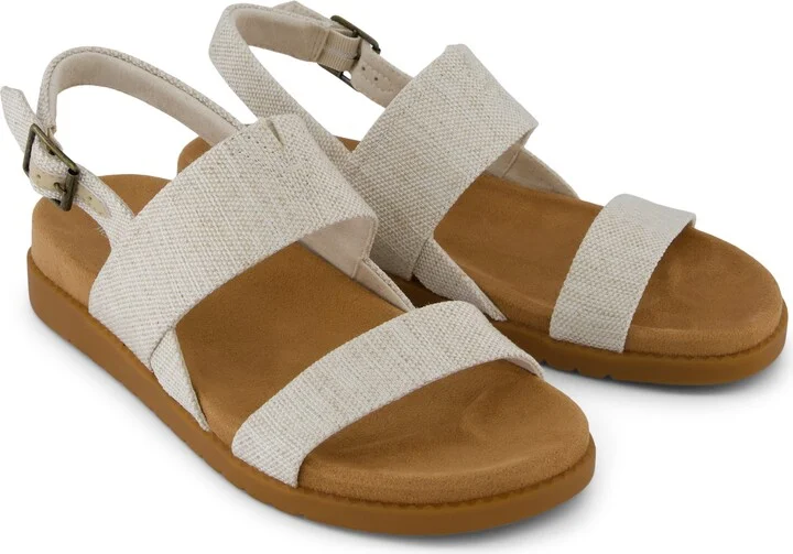 Marin Strap Sandal Natural Yarn Dye - Image 4